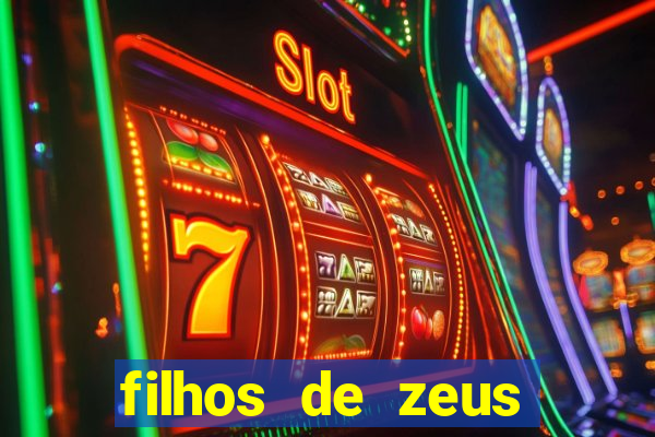 filhos de zeus mitologia grega